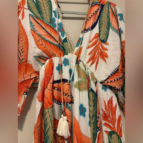 Vibrant Floral Maxi Dress - Picture 5 of 6